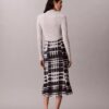 Printed Flared Midi Skirt Printed Flared Midi Skirt