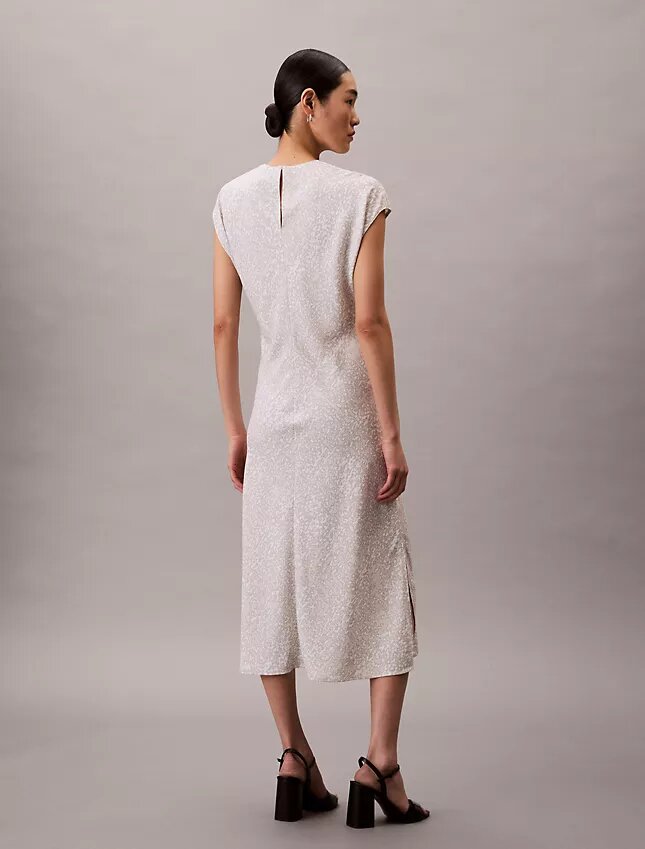 Printed Midi Sheath Dress Printed Midi Sheath Dress