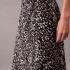 Printed Satin Midi Skirt Printed Satin Midi Skirt