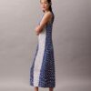 Printed Viscose Twill Midi Dress