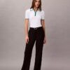 Quarter Zip Classic Polo Shirt