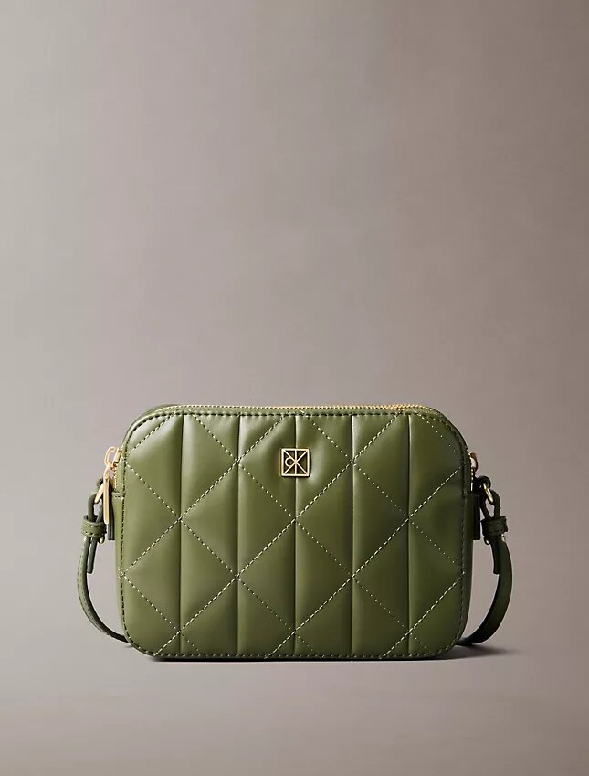 Quilted Emblem Logo Camera Bag Quilted Emblem Logo Camera Bag