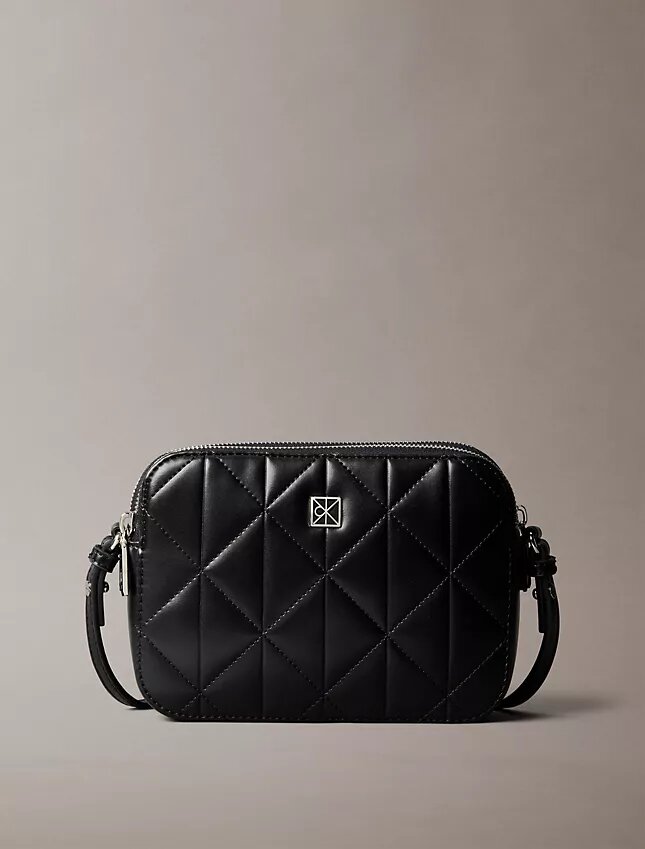 Quilted Emblem Logo Camera Bag Quilted Emblem Logo Camera Bag