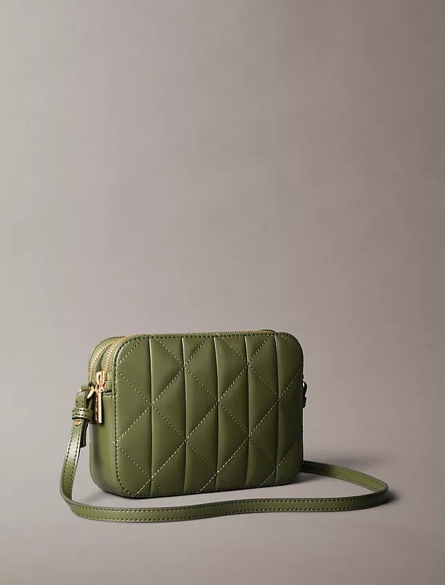 Quilted Emblem Logo Camera Bag Quilted Emblem Logo Camera Bag