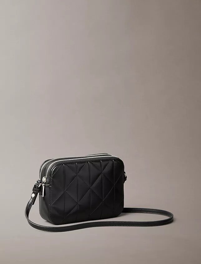 Quilted Emblem Logo Camera Bag Quilted Emblem Logo Camera Bag