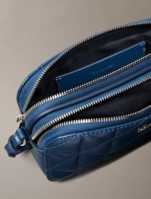 Quilted Emblem Logo Camera Bag Quilted Emblem Logo Camera Bag