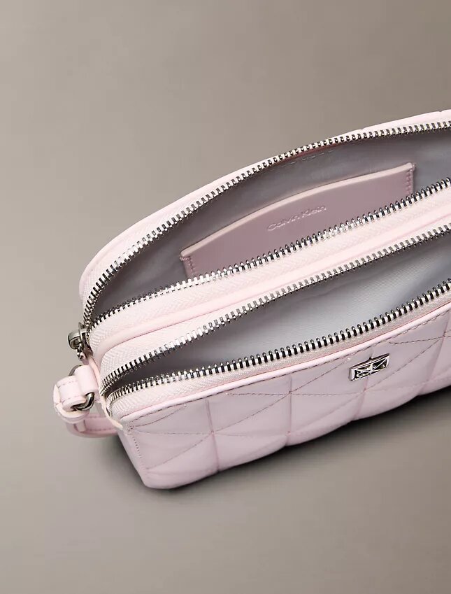 Quilted Emblem Logo Camera Bag Quilted Emblem Logo Camera Bag