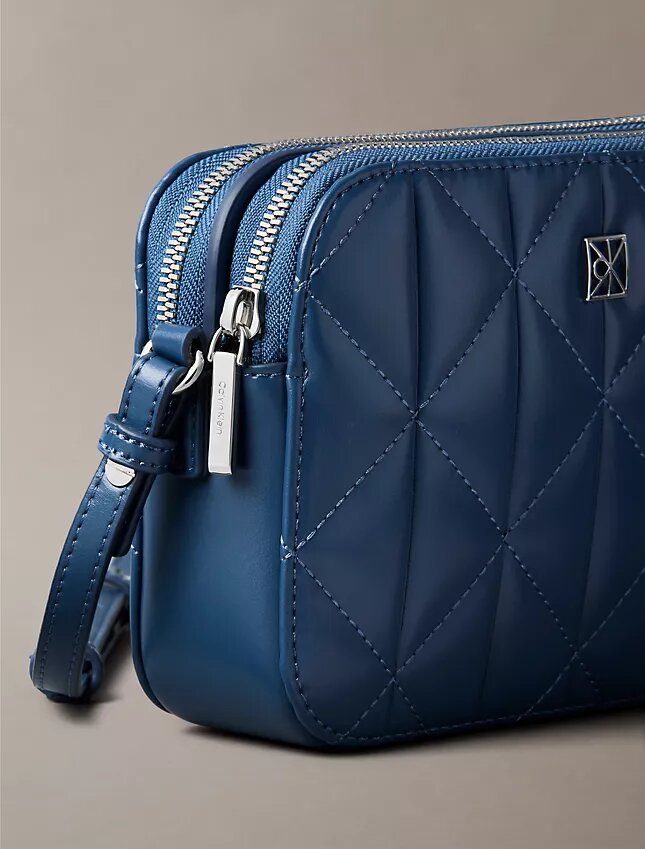 Quilted Emblem Logo Camera Bag Quilted Emblem Logo Camera Bag