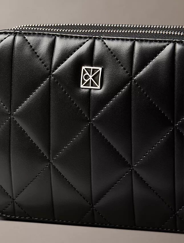 Quilted Emblem Logo Camera Bag Quilted Emblem Logo Camera Bag