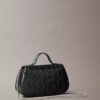 Quilted Emblem Logo Handle Chain Bag Quilted Emblem Logo Handle Chain Bag