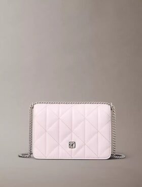 Quilted Emblem Logo Mini Chain Bag Quilted Emblem Logo Mini Chain Bag