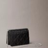 Quilted Emblem Logo Mini Chain Bag Quilted Emblem Logo Mini Chain Bag