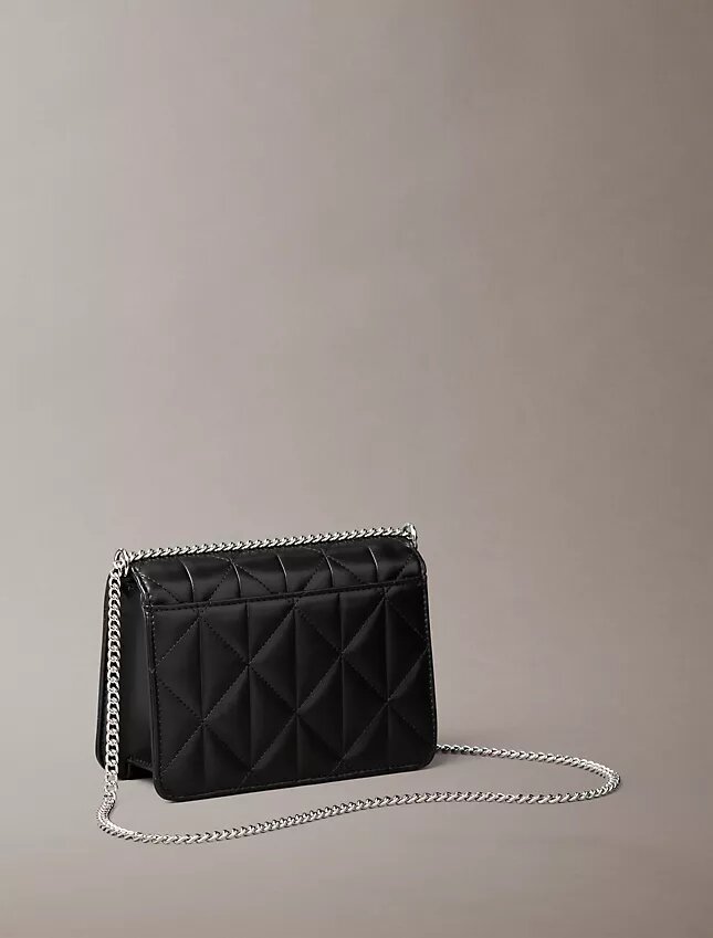 Quilted Emblem Logo Mini Chain Bag Quilted Emblem Logo Mini Chain Bag