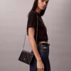 Quilted Emblem Logo Mini Chain Bag Quilted Emblem Logo Mini Chain Bag