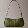 Quilted Emblem Logo Small Shoulder Bag Quilted Emblem Logo Small Shoulder Bag