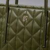 Quilted Emblem Logo Small Tote Bag Quilted Emblem Logo Small Tote Bag