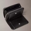 Quilted Emblem Logo Zip Flap Wallet Quilted Emblem Logo Zip Flap Wallet