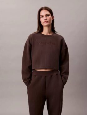 Quilted Fleece Sleep Sweatshirt Quilted Fleece Sleep Sweatshirt