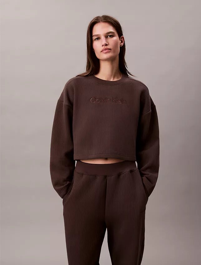 Quilted Fleece Sleep Sweatshirt Quilted Fleece Sleep Sweatshirt