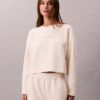 Quilted Fleece Sleep Sweatshirt Quilted Fleece Sleep Sweatshirt