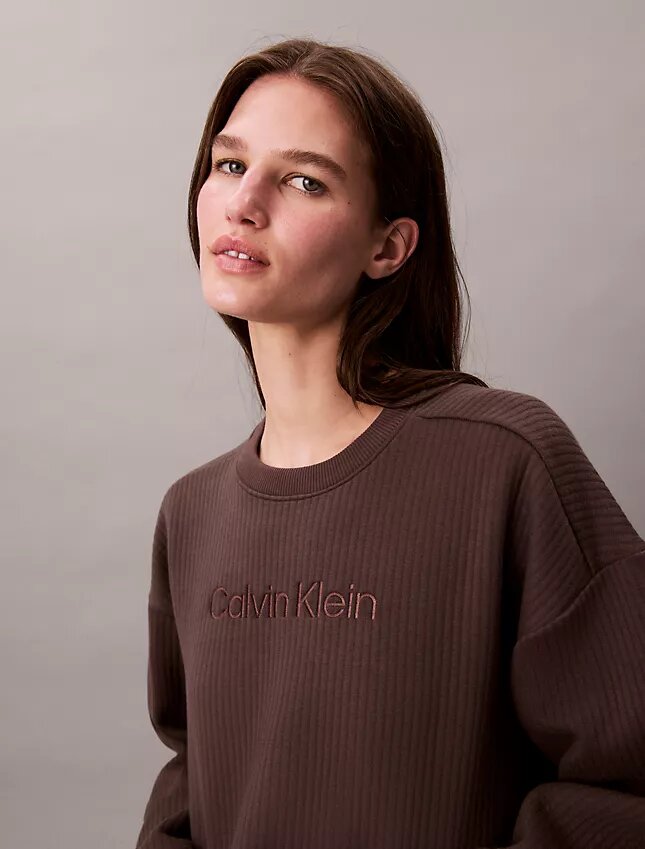 Quilted Fleece Sleep Sweatshirt Quilted Fleece Sleep Sweatshirt