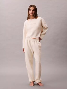 Quilted Fleece Sleep Sweatshirt Quilted Fleece Sleep Sweatshirt