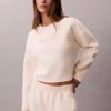 Quilted Fleece Sleep Sweatshirt Quilted Fleece Sleep Sweatshirt