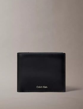 Raised Logo Bifold Wallet with Card Case Raised Logo Bifold Wallet with Card Case