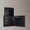 Raised Logo Bifold Wallet with Card Case