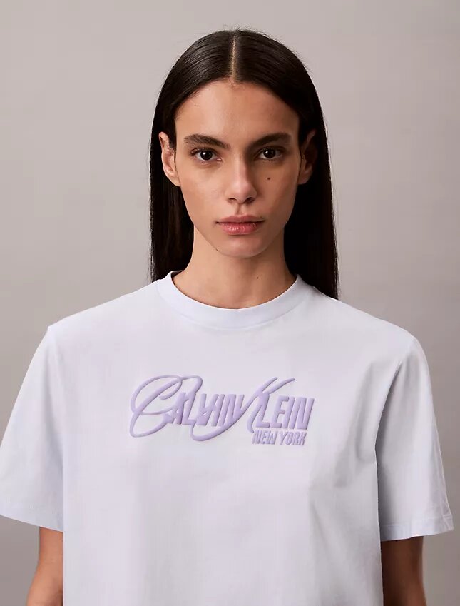 Raised Logo Graphic Boxy T-Shirt Raised Logo Graphic Boxy T-Shirt