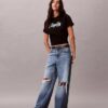 Raised Logo Graphic Boxy T-Shirt Raised Logo Graphic Boxy T-Shirt