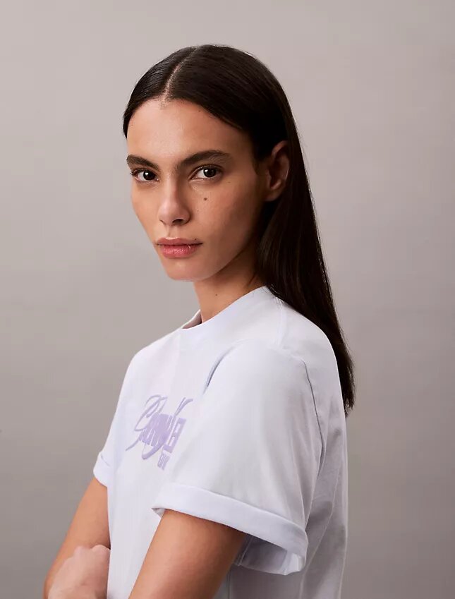 Raised Logo Graphic Boxy T-Shirt Raised Logo Graphic Boxy T-Shirt