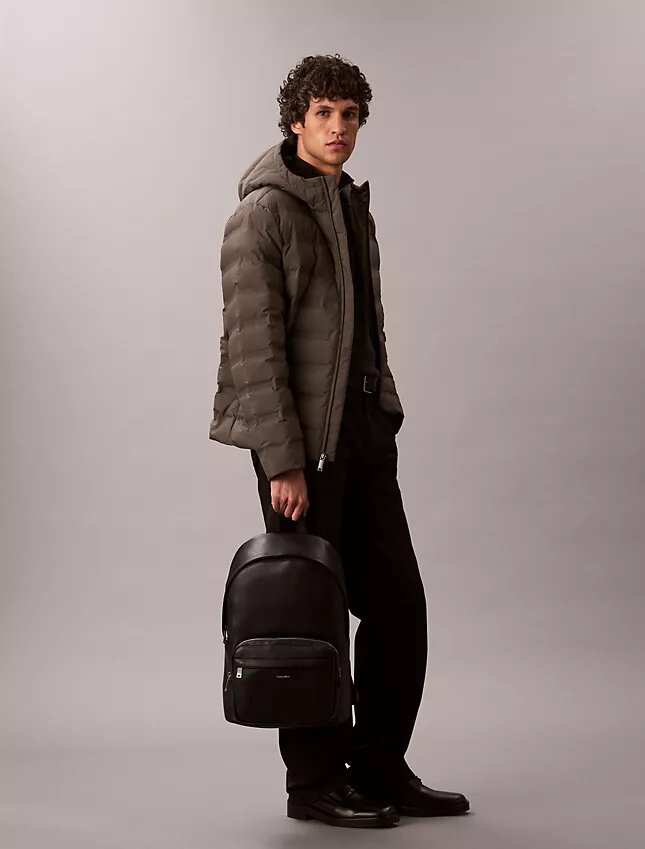 Raised Logo Round Backpack Raised Logo Round Backpack