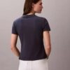 Raised Script Logo Graphic Slim T-Shirt