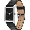 Rectangle Dial Leather Strap Watch Rectangle Dial Leather Strap Watch