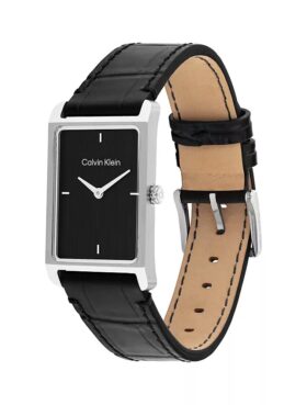 Rectangle Dial Leather Strap Watch Rectangle Dial Leather Strap Watch