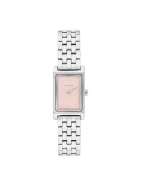 Rectangle Dial Link Bracelet Watch