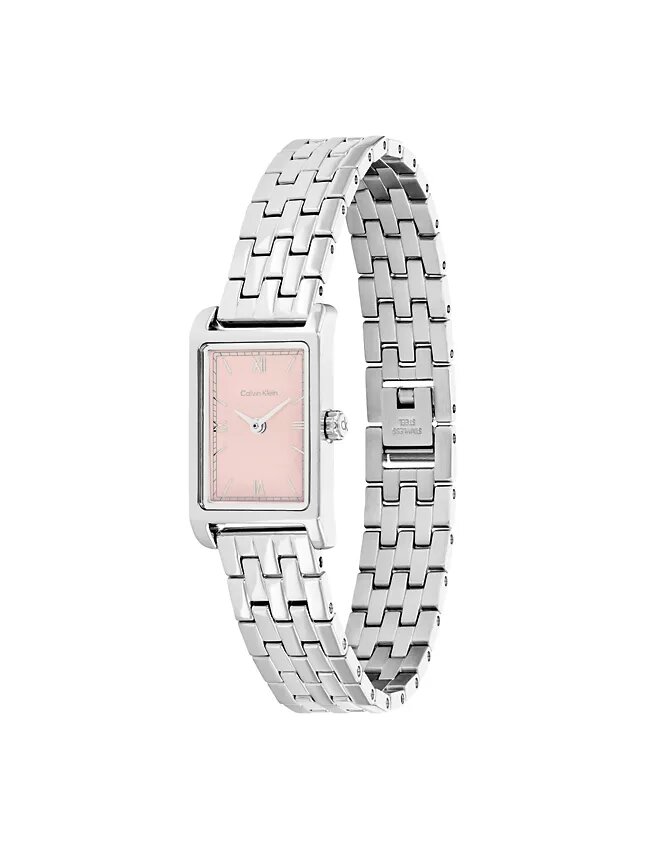 Rectangle Dial Link Bracelet Watch Rectangle Dial Link Bracelet Watch