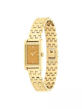 Rectangle Dial Link Bracelet Watch