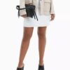 Recycled Crepe Mini Skirt Recycled Crepe Mini Skirt