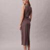 Refined Jersey Gathered Dress