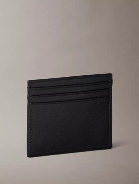Refined Saffiano Card Case