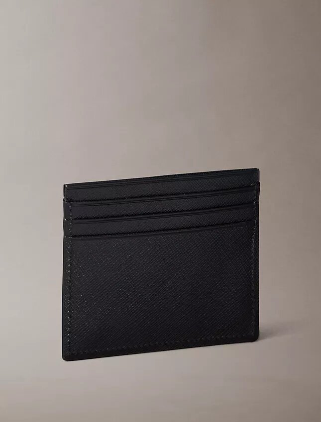 Refined Saffiano Card Case Refined Saffiano Card Case