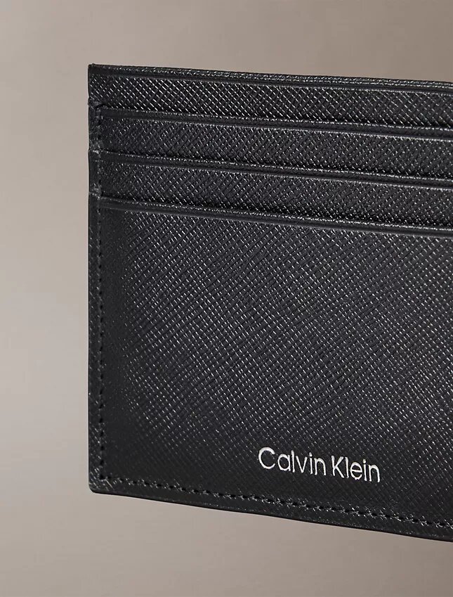 Refined Saffiano Card Case Refined Saffiano Card Case