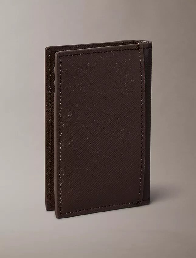 Refined Saffiano Compact Bifold Wallet Refined Saffiano Compact Bifold Wallet