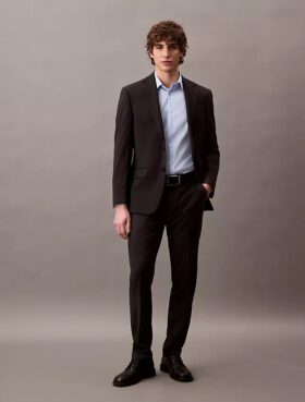 Refined Slim Stretch Button-Down Shirt