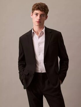 Refined Stretch Blazer