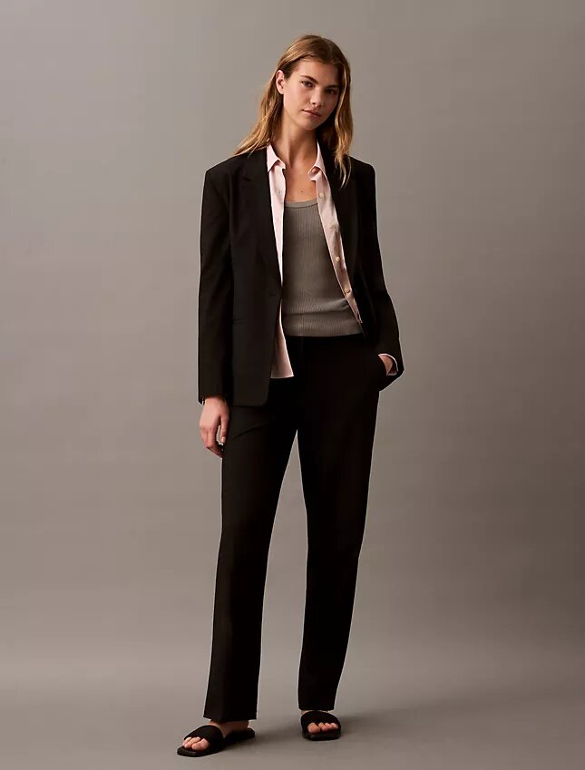 Refined Stretch Straight Trouser Refined Stretch Straight Trouser