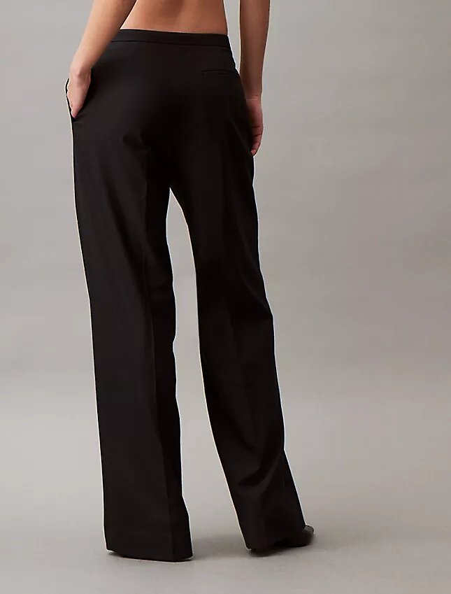 Refined Stretch Wide Leg Trouser Refined Stretch Wide Leg Trouser