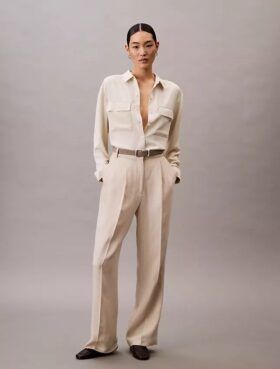 Relaxed Button-Down Utility Shirt